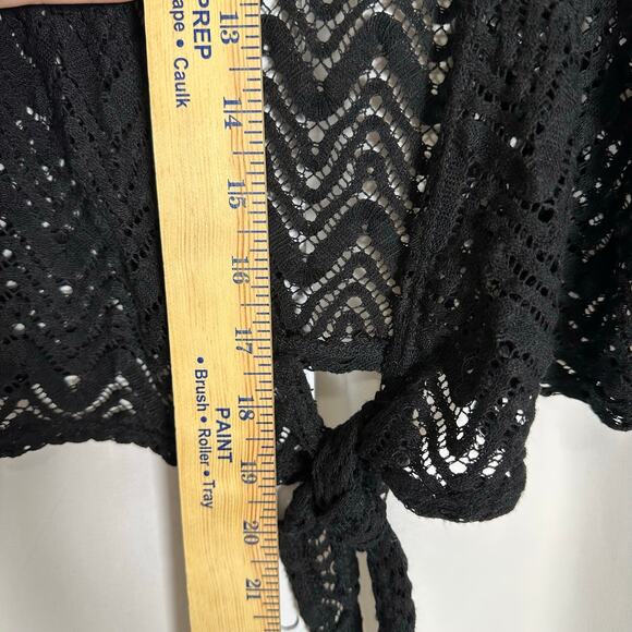 Chico's Travelers Collection Black Maxi Dress w Lace Jacket Sz 2 US L Resortwear - Picture 15 of 15